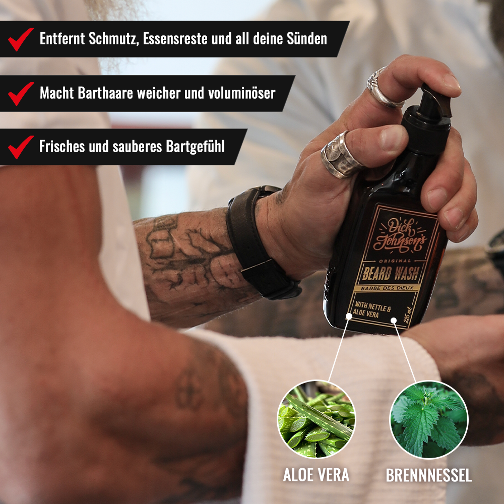 Dick Johnson Bartpflege Set - Neukunden Deal Bartpflege Aktion Dick Johnson