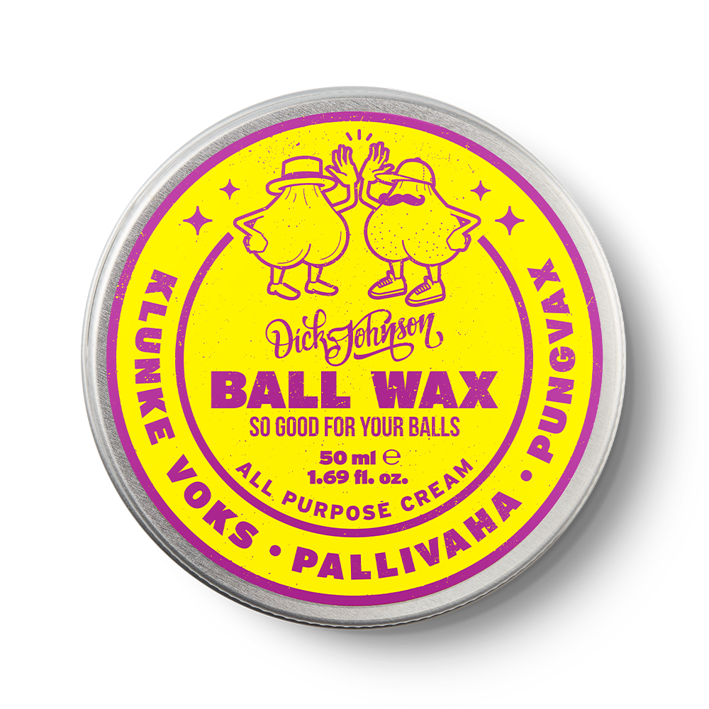 Valentinstagsgeschenk Ball Wax Gesichtscreme & Serum Dick Johnson