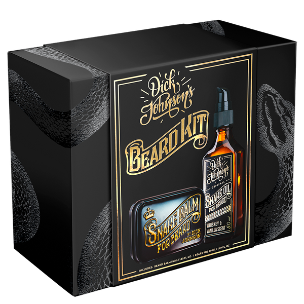 Bartpflege Kit - Dick Johnson Bartpflege Geschenkset Bartpflege Set Dick Johnson